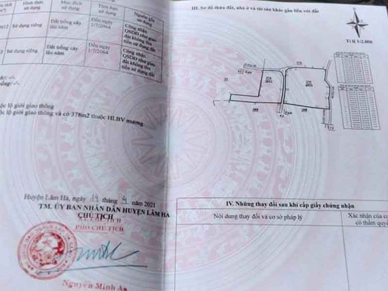 đất sào nam hà gần thị trán nam ban